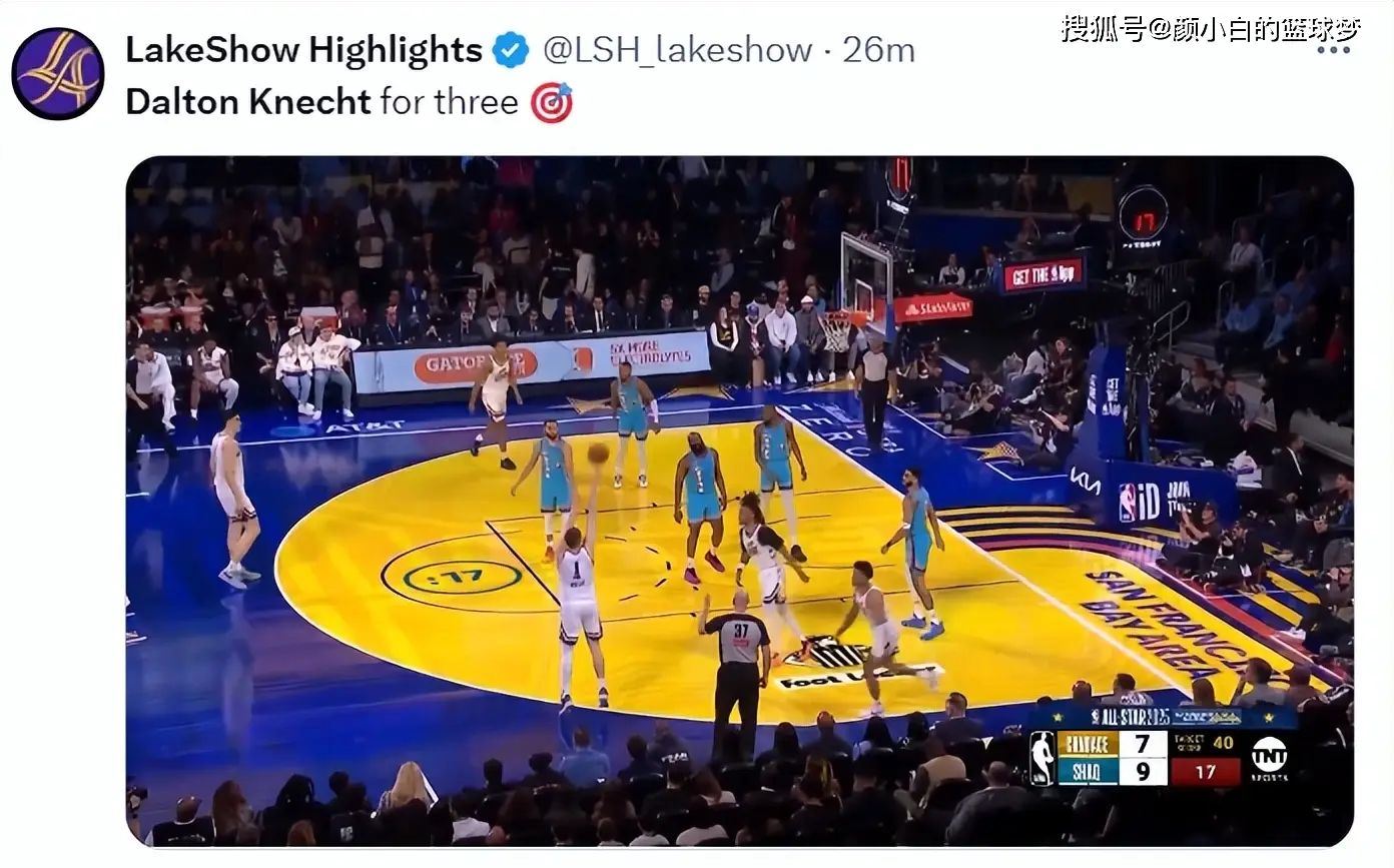 包含NBA全明星赛东西部球员轮番上阵展示技术的词条